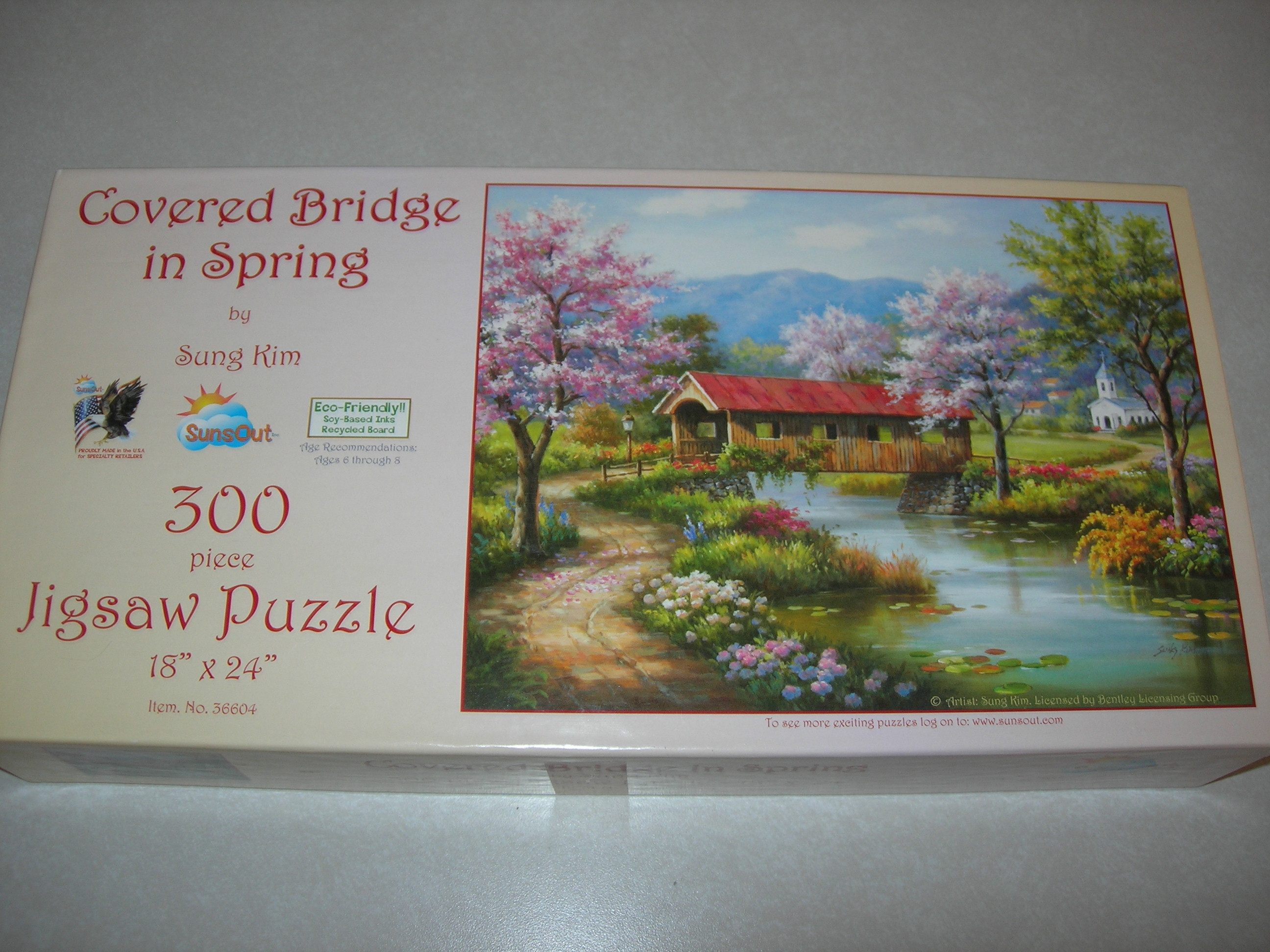 Jigsaw puzzle Americana Children Boy's Tree House 300 piece NEW Made in the USA